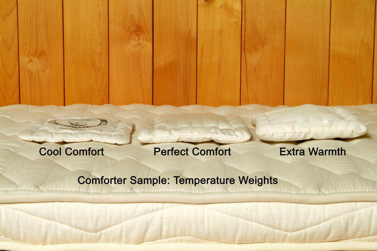 Holy Lamb Organics Dual-Weight Wool Comforter - VitaHeals.com