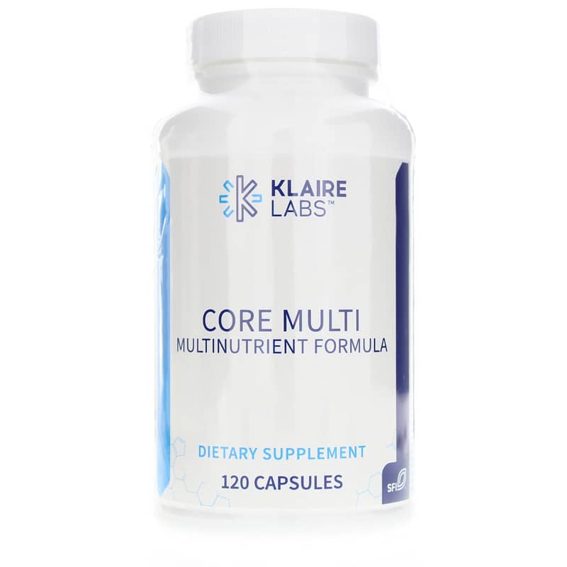Klaire Labs Core Multi Multinutrient Formula 120 Capsules