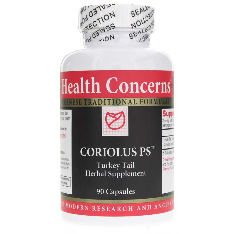 Health Concerns Coriolus PS Turkey Tail 90 Capsules