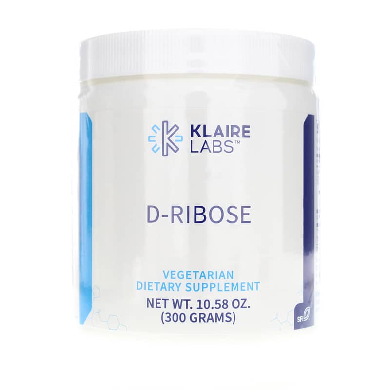 Klaire Labs D-Ribose Powder 10.58 Oz