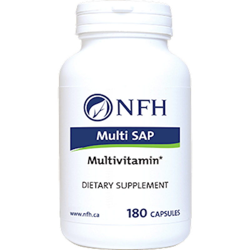 NFH-Nutritional Fundamentals for Health Multi SAP 180 caps - VitaHeals.com