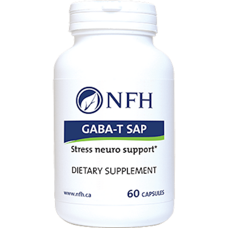 NFH-Nutritional Fundamentals for Health GABA-T SAP 60 caps - VitaHeals.com