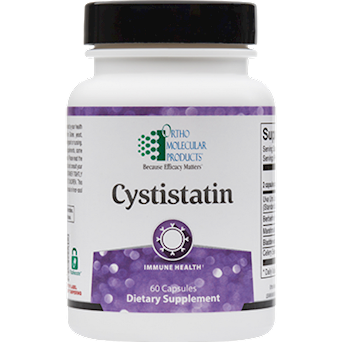 Ortho Molecular Cystistatin 60 Caps - VitaHeals.com