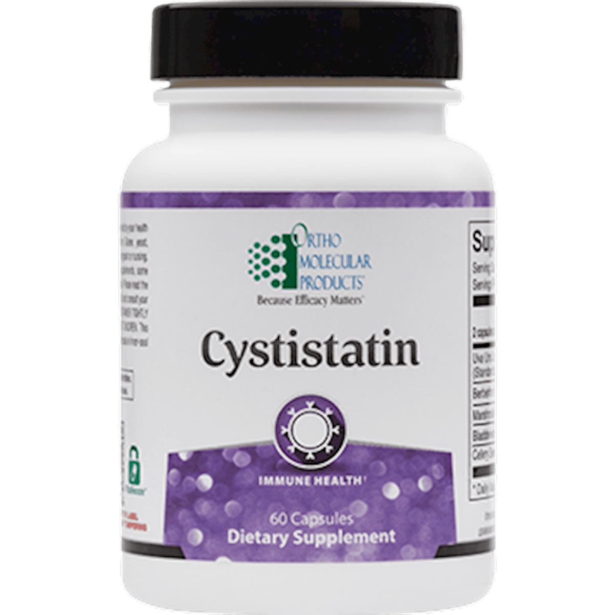 Ortho Molecular Cystistatin 60 Caps 2 Pack - VitaHeals.com