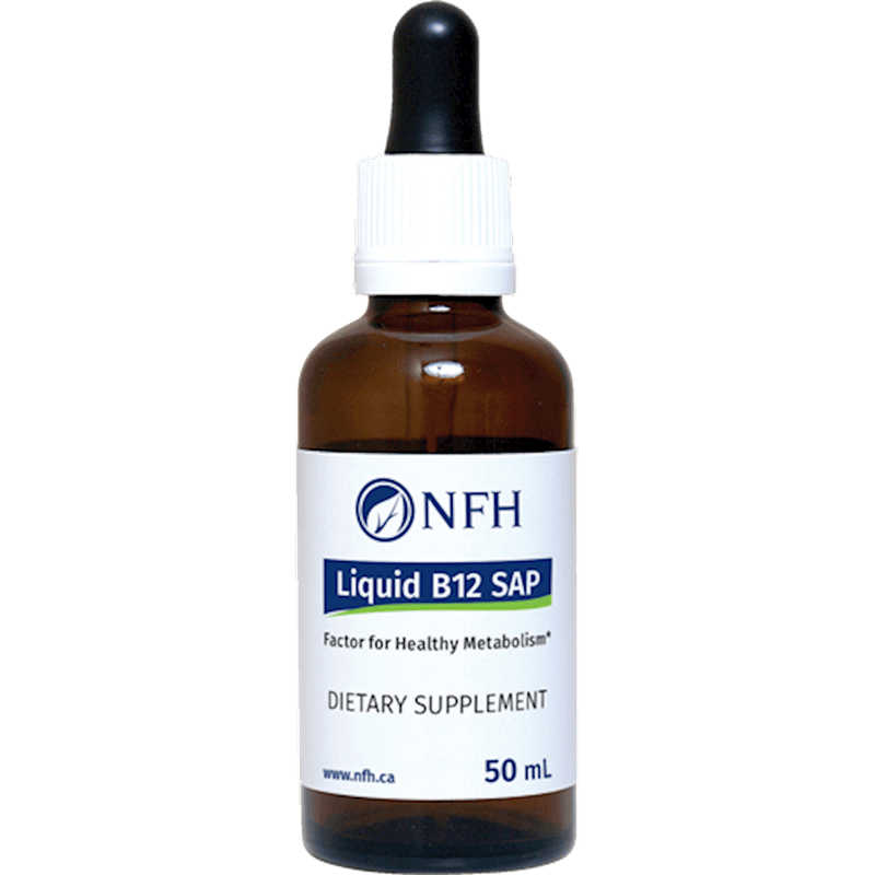 NFH-Nutritional Fundamentals for Health Liquid B12 SAP 50 ml - VitaHeals.com