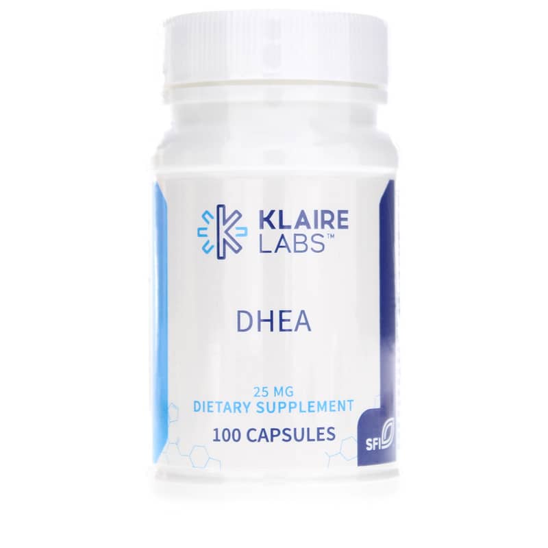 Klaire Labs DHEA 25 Mg 100 Capsules