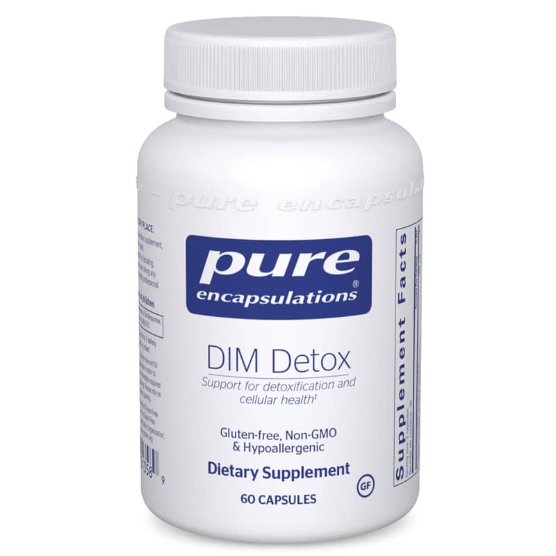 Pure Encapsulations DIM Detox 60 Capsules