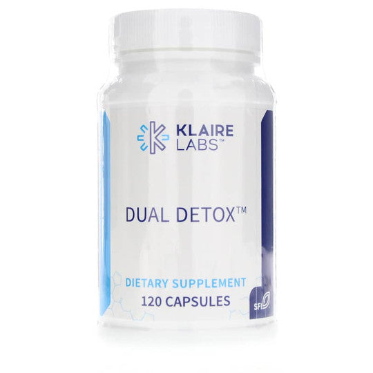 Klaire Labs Dual Detox 120 Capsules