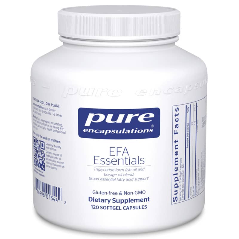 Pure Encapsulations EFA Essentials 120 Softgels