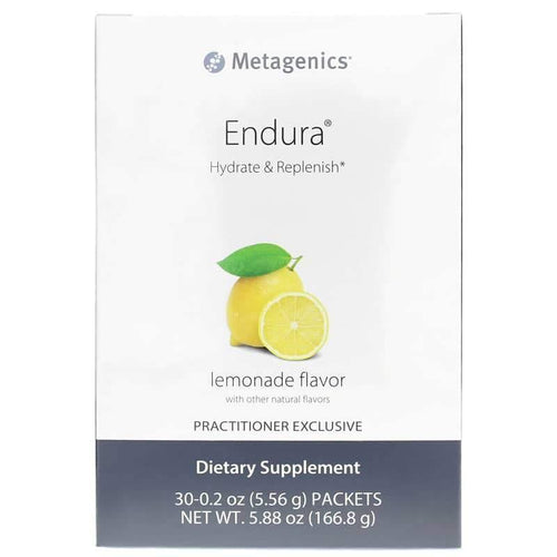Metagenics Endura Hydrate & Replenish Lemonade Flavor 30 Packets - VitaHeals.com
