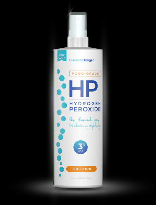 Essential Oxygen Food Grade Hydrogen Peroxide Spray 8oz