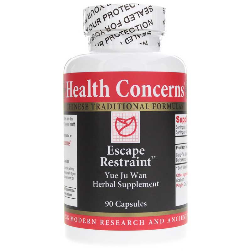 Health Concerns Escape Restraint 90 Capsules