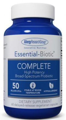 Allergy Research Group Essential Biotic Complete 60 Veggie Capsules