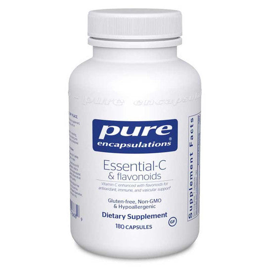 Pure Encapsulations Essential-C &amp; flavonoids 180 Capsules