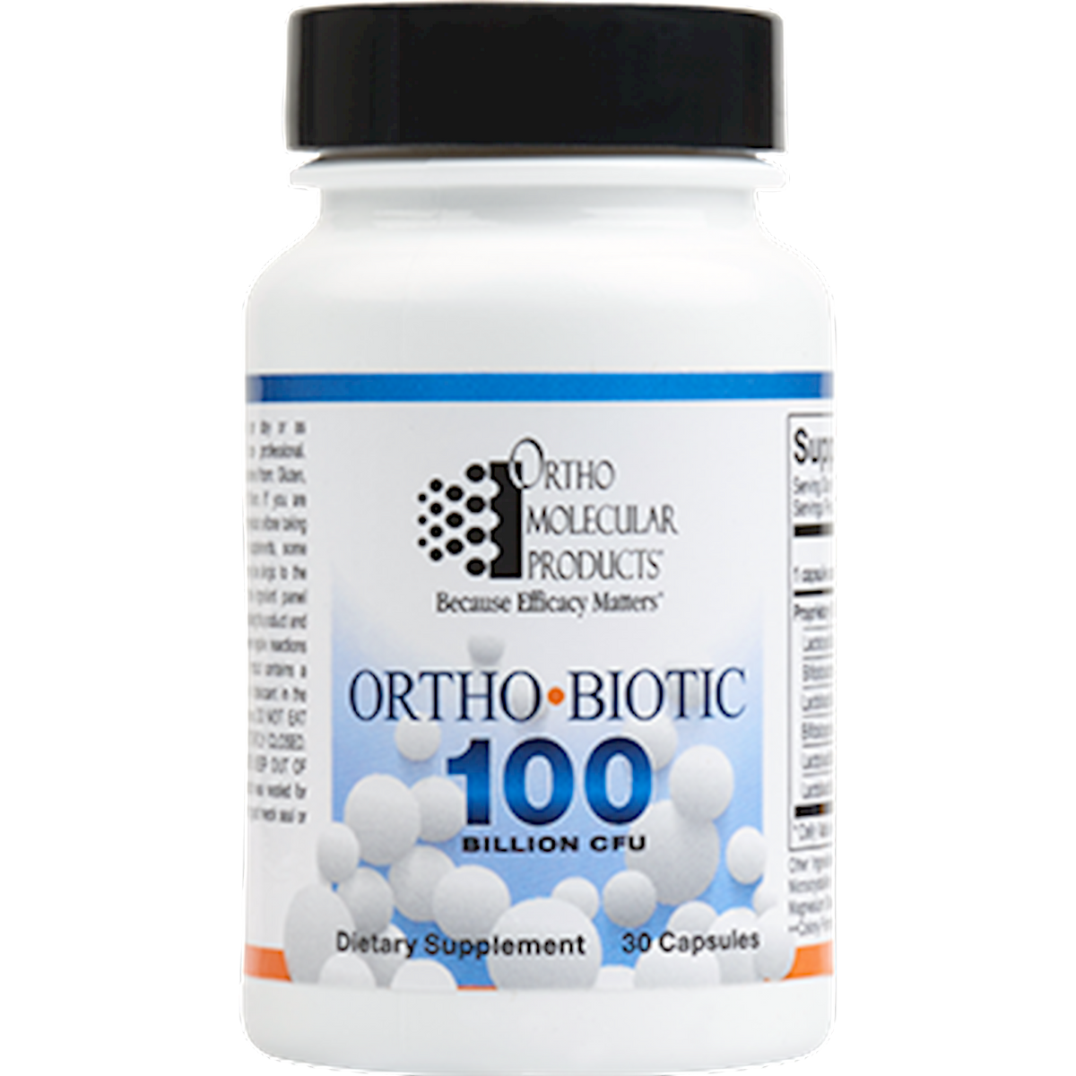 Ortho Molecular Ortho Biotic 100 30 Caps - VitaHeals.com