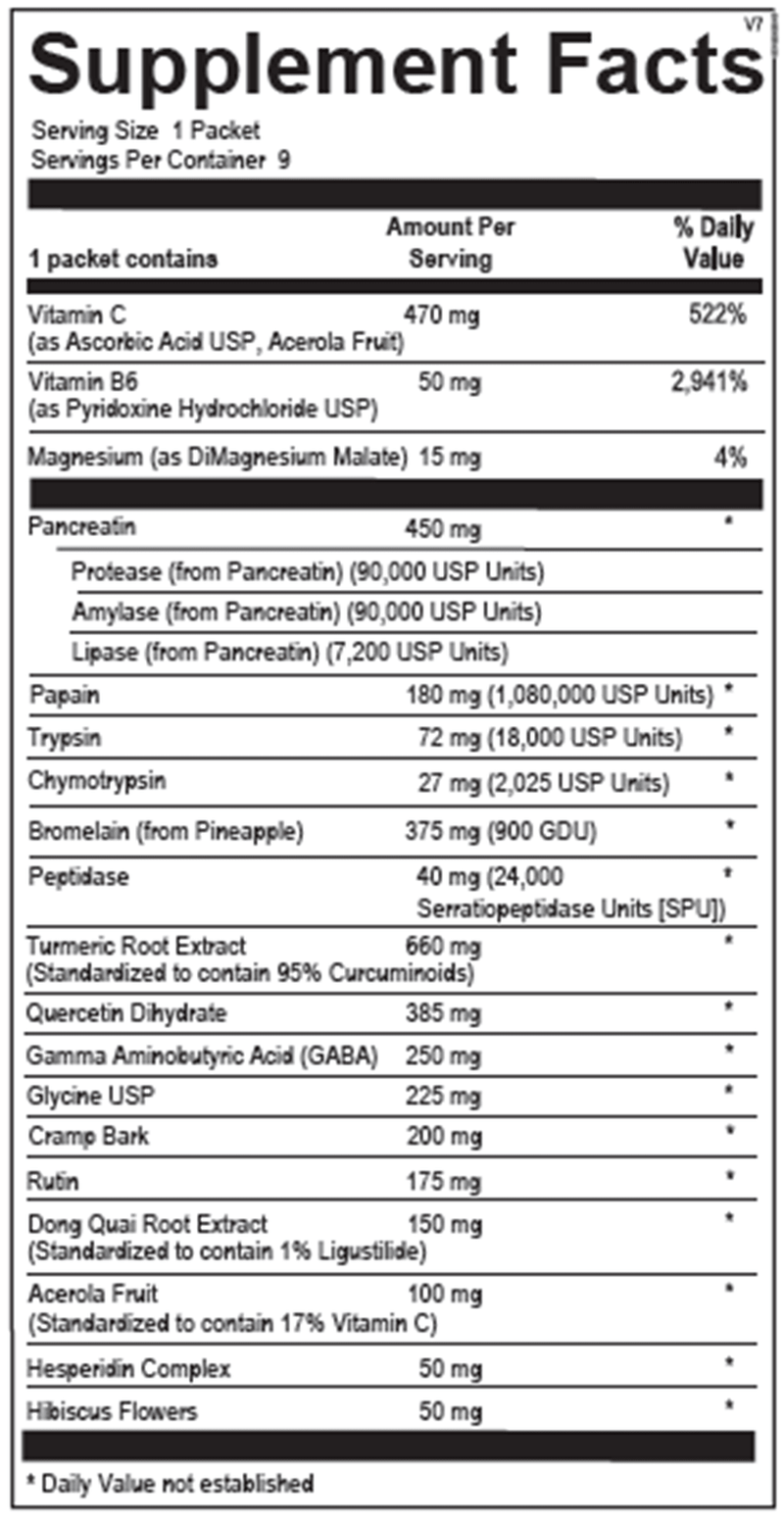 Ortho Molecular Soft Tissue Support 9 Packets - VitaHeals.com