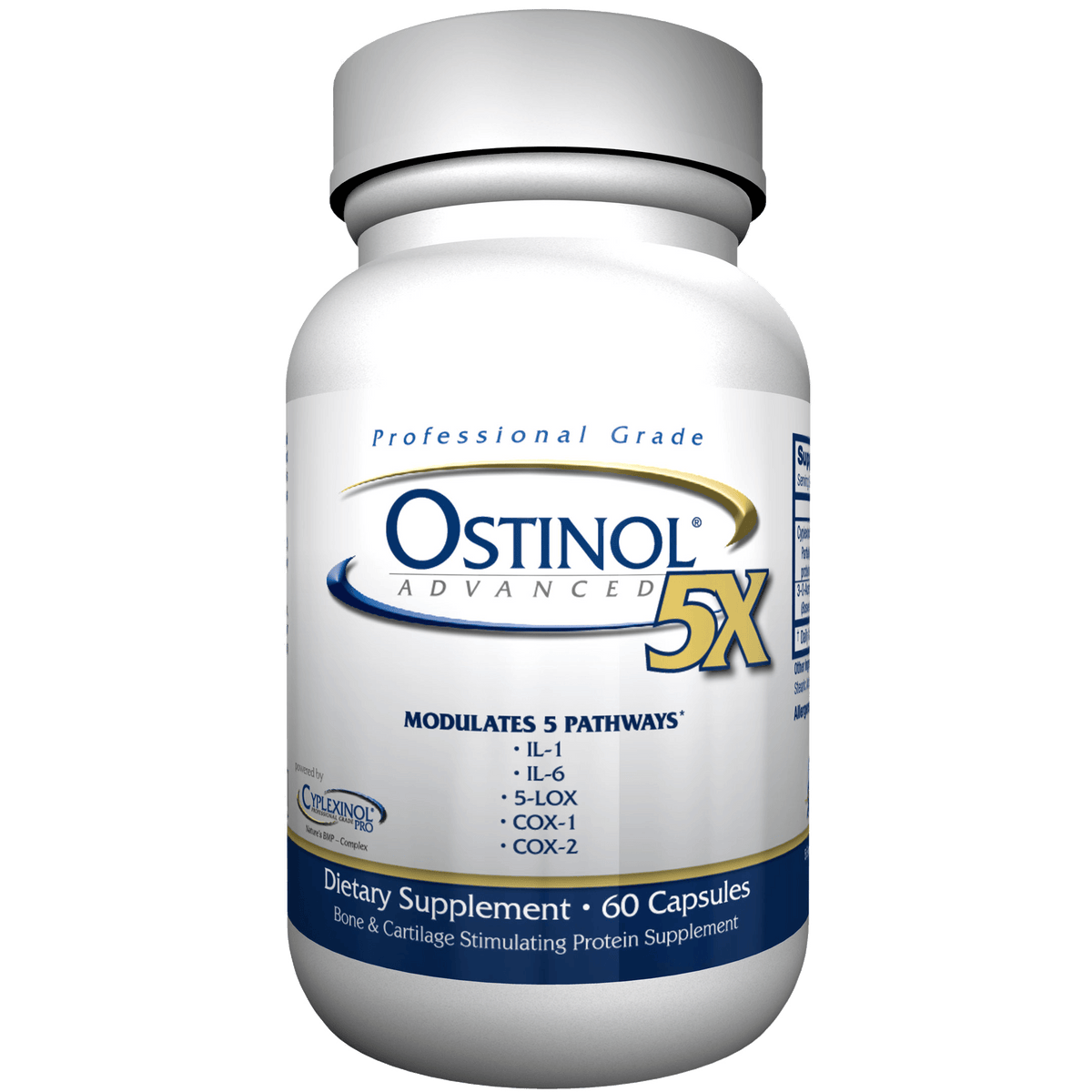 ZyCal Bioceuticals Ostinol Advanced 5X 60 Caps - VitaHeals.com