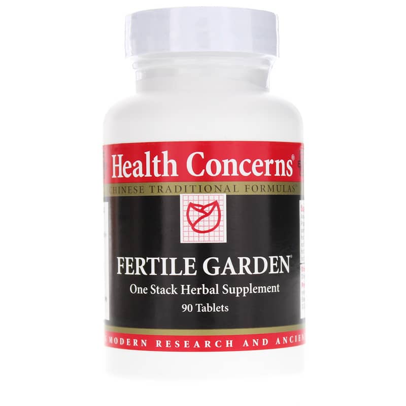 Health Concerns Fertile Garden 90 tablets, 600mg, 15 day supply