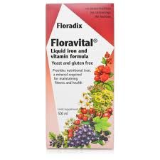 Gaia Herbs Floravital Iron and Herb (Yeast Free) 17oz