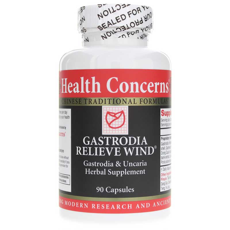 Health Concerns Gastrodia Relieve Wind Gastrodia &amp; Uncaria 90 Capsules