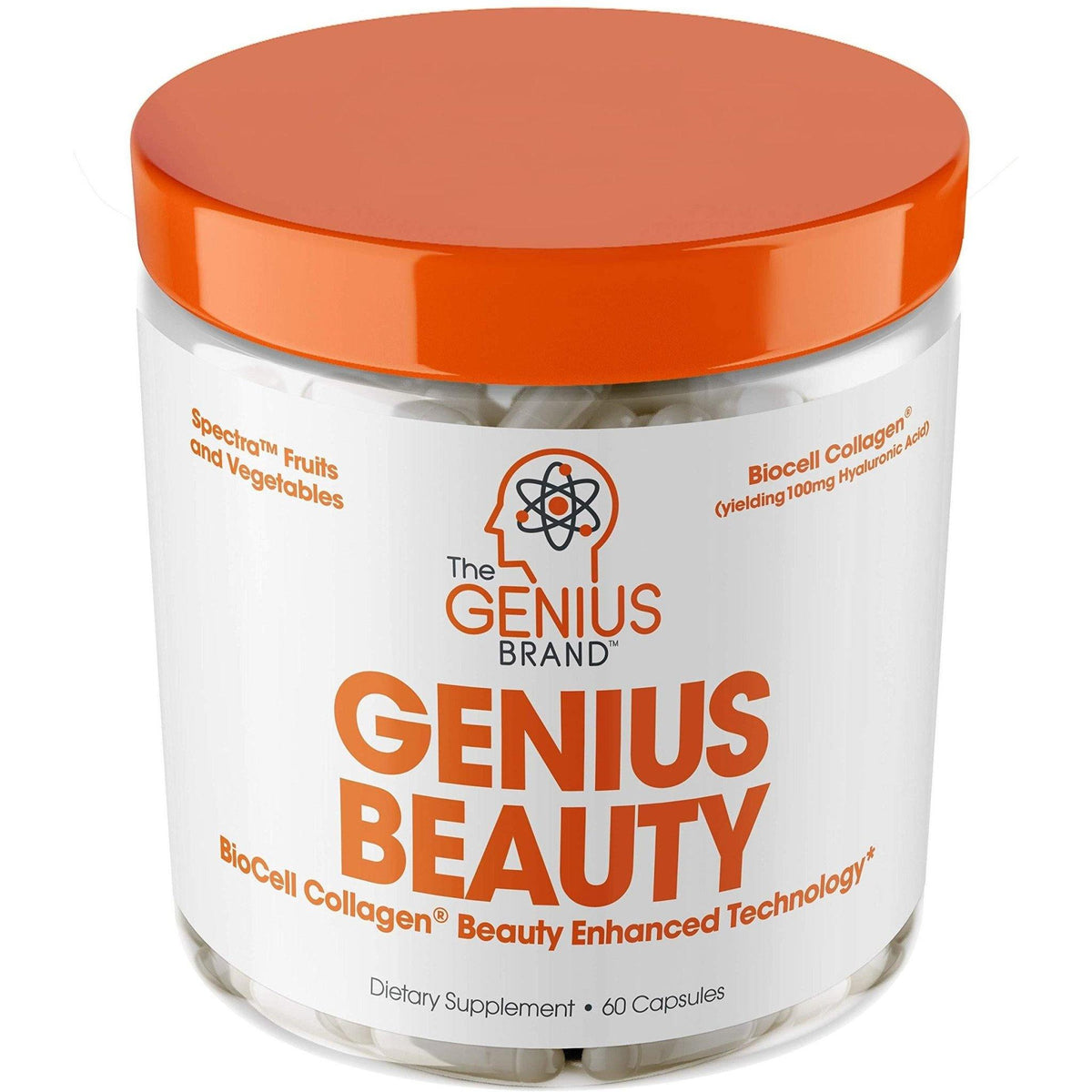 The Genius Brand Genius Beauty 60 Count - VitaHeals.com