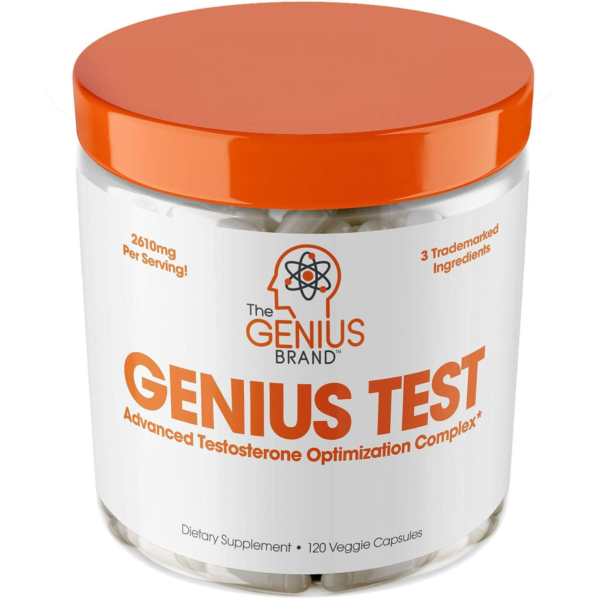 The Genius Brand Genius Test 120 Veggie Count - VitaHeals.com