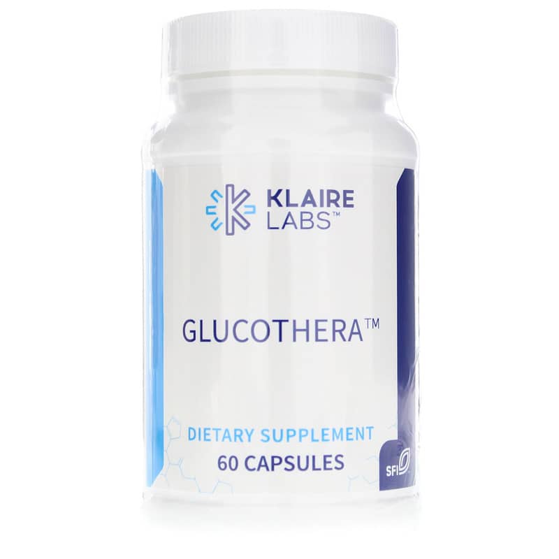 Klaire Labs GlucoThera 60 Capsules