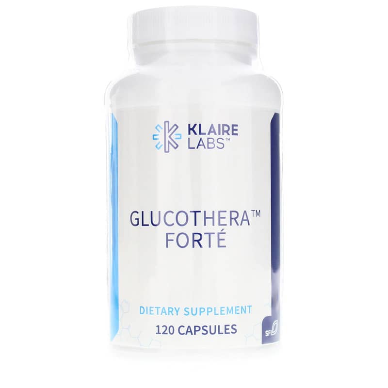 Klaire Labs Glucothera Forte 120 Capsules
