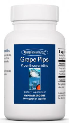 Allergy Research Group Grape Pips 90 Capsules