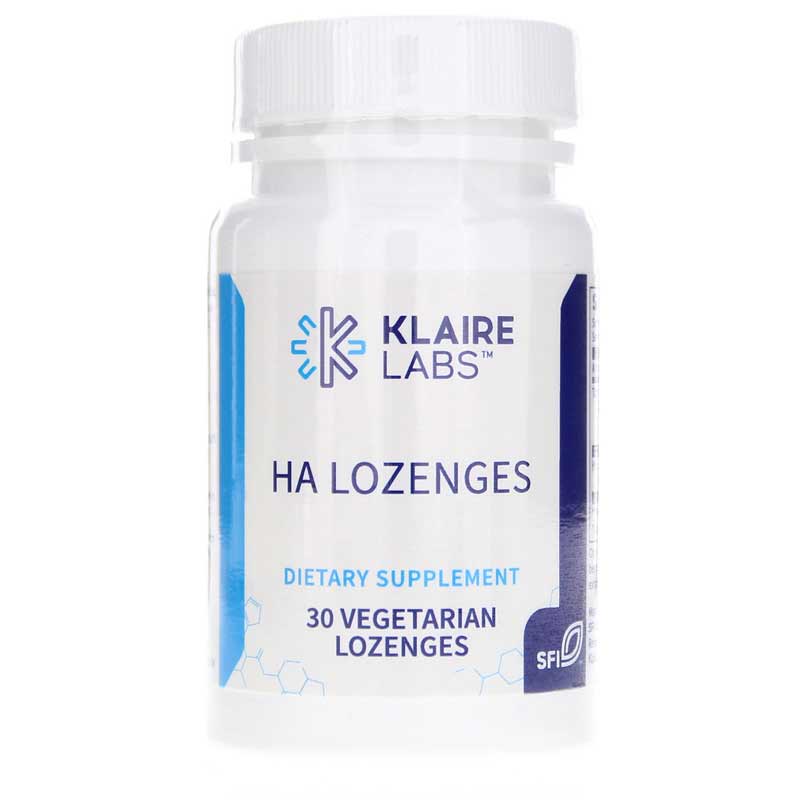 Klaire Labs HA Lozenges 30 Veg Lozenges