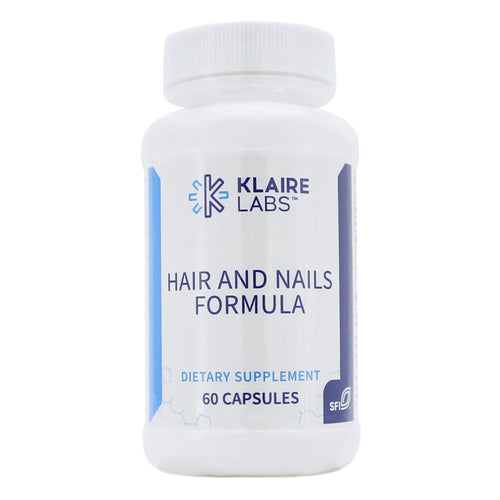 Klaire Labs Hair And Nails Formula 60 Capsules - VitaHeals.com