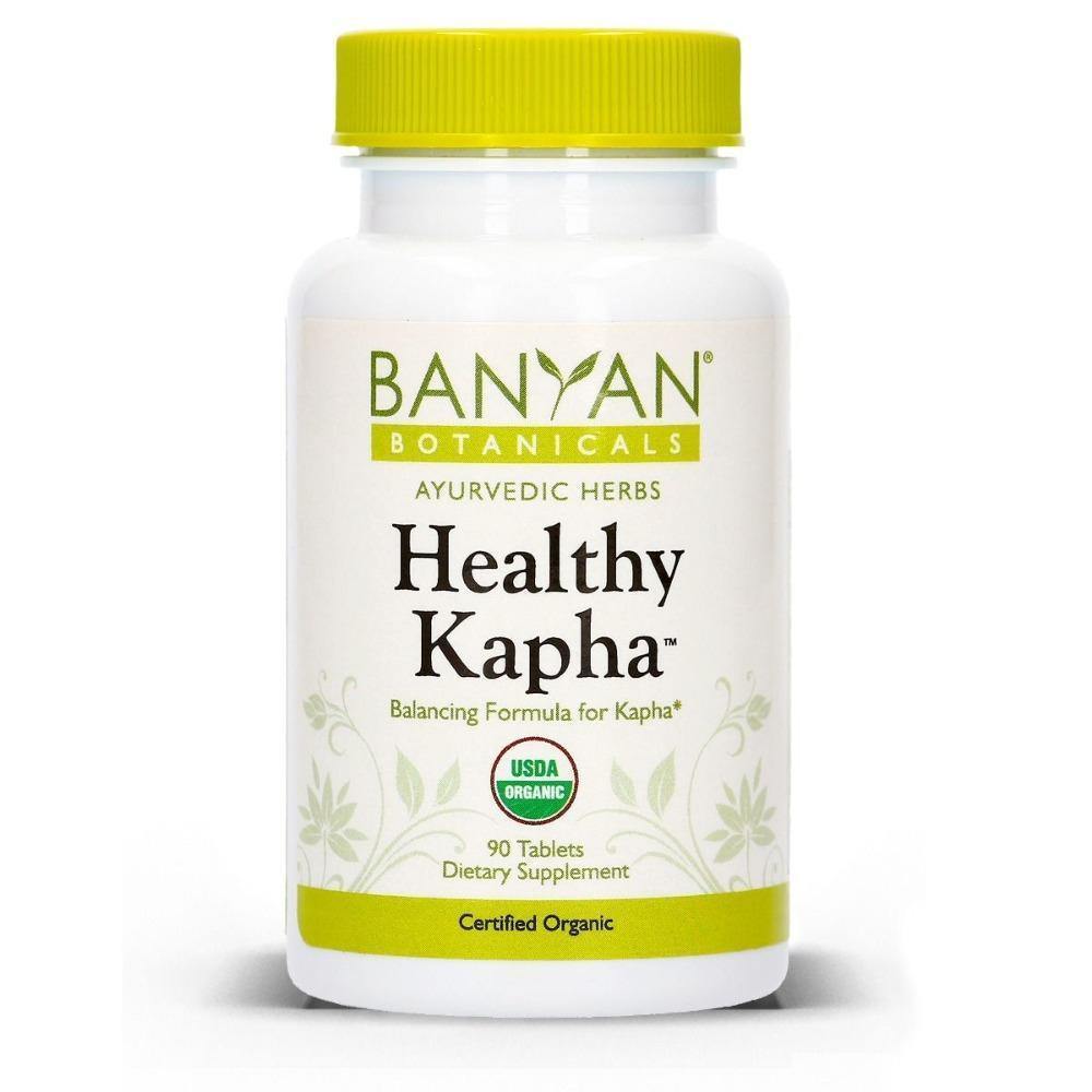 Banyan Botanicals Healthy Kapha Organic 90 Tabs 2 Pack - VitaHeals.com