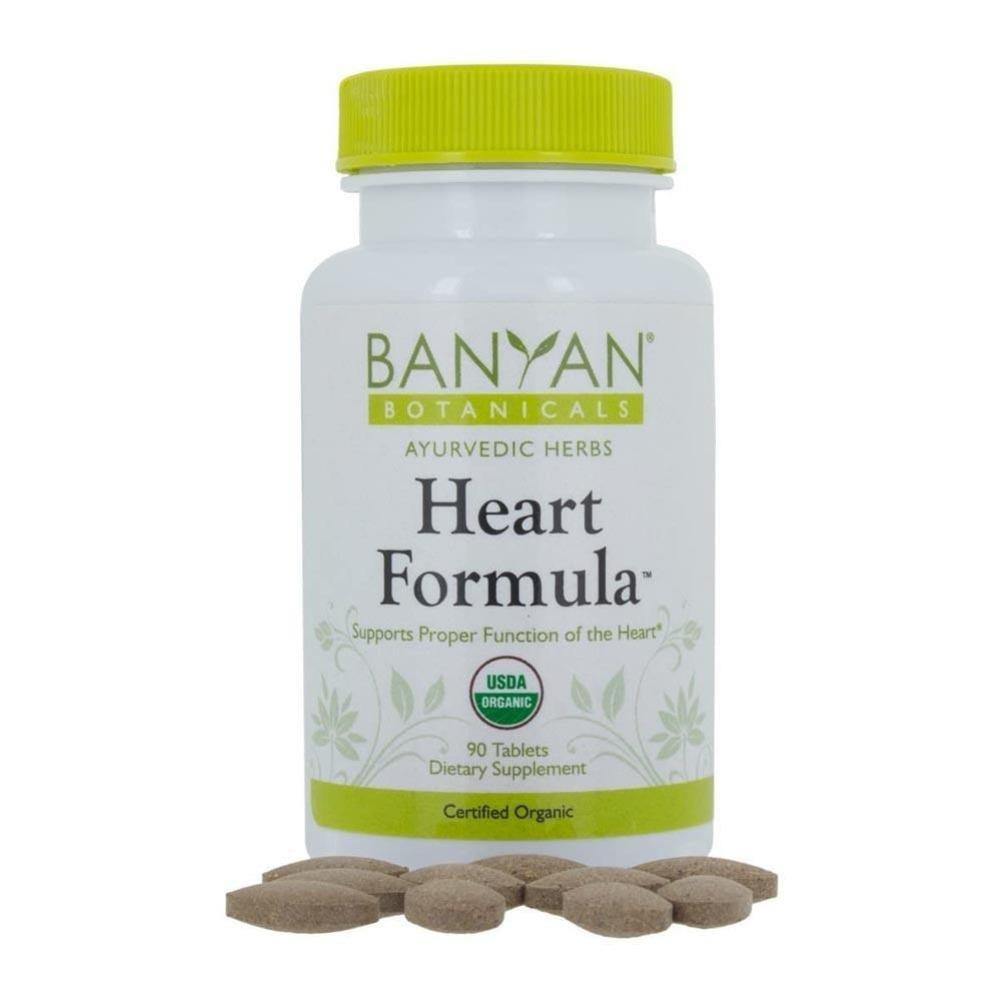 Banyan Botanicals Heart Formula 90 Tabs  2 Pack - VitaHeals.com