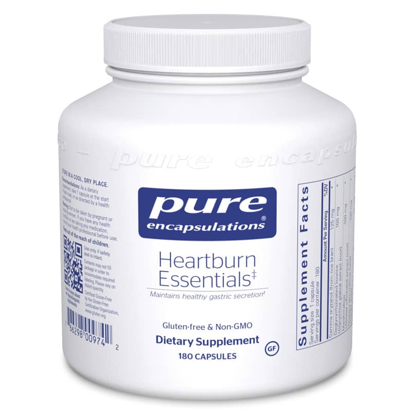 Pure Encapsulations Heartburn Essentials 180 Capsules