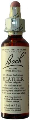 Bach Flower Essences Heather 20ml