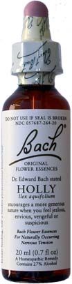 Bach Flower Essences Holly 20ml