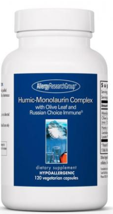 Allergy Research Group Humic-Monolaurin Complex 120 Capsules