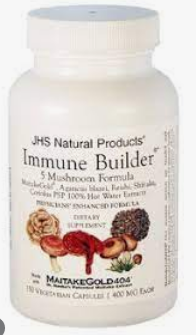 JHS Natural Products Immune Builder 5 Mushroom Formula 400mg 150 Capsules