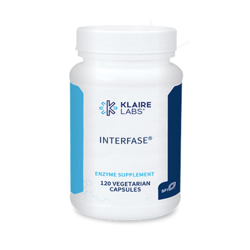 Klaire Labs Interfase® Enzyme Supplement 120 Capsules - VitaHeals.com