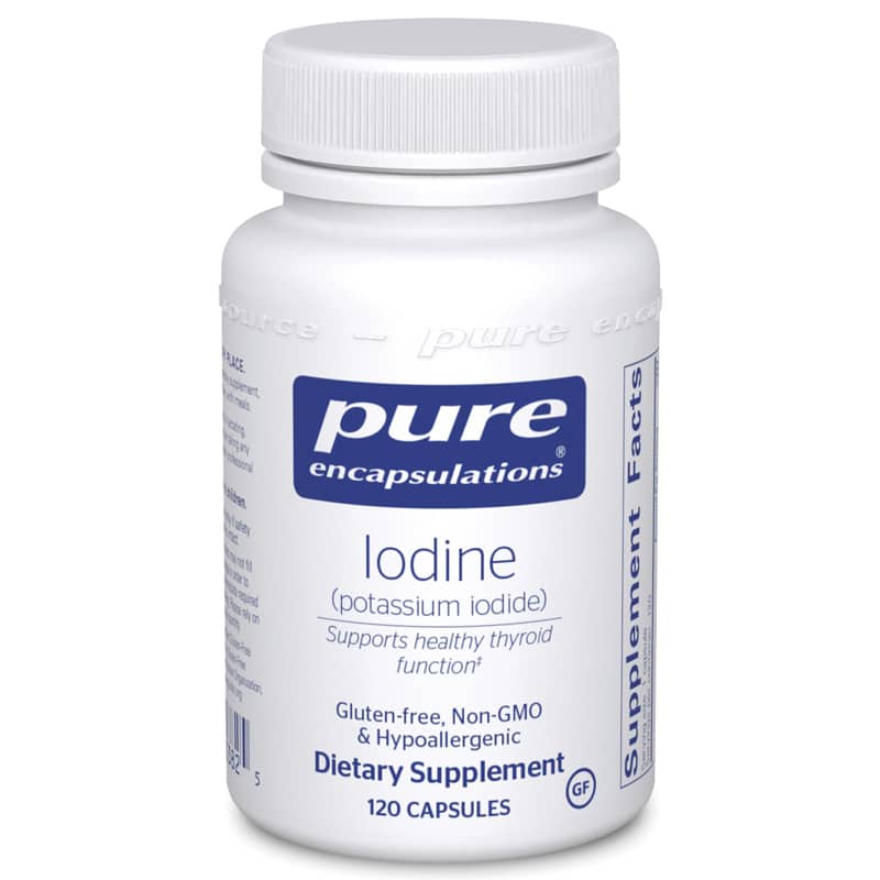 Pure Encapsulations Iodine (potassium iodide) 120 Capsules