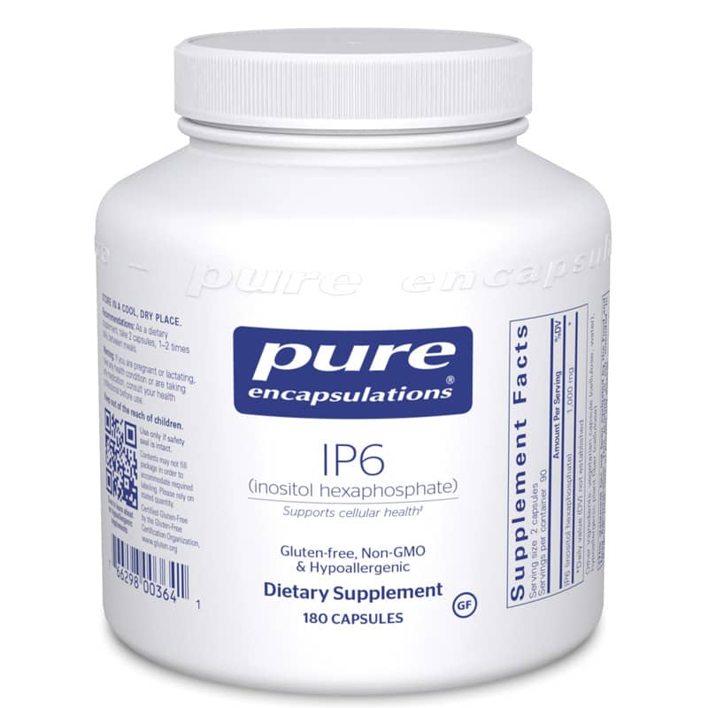 Pure Encapsulations IP6 (inositol hexaphosphate) 180 Capsules