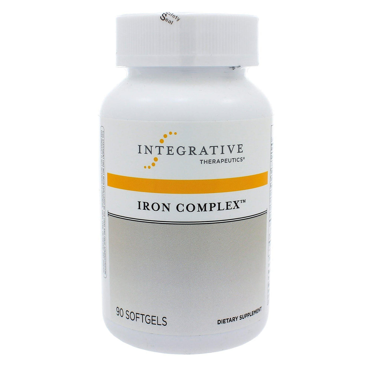 Integrative Therapeutics Iron Complex 90 Softgels Heme Iron Blend Supports Energy And Stamina - VitaHeals.com