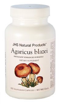 JHS Natural Products Agaricus Blazei 400Mg 150 Capsules