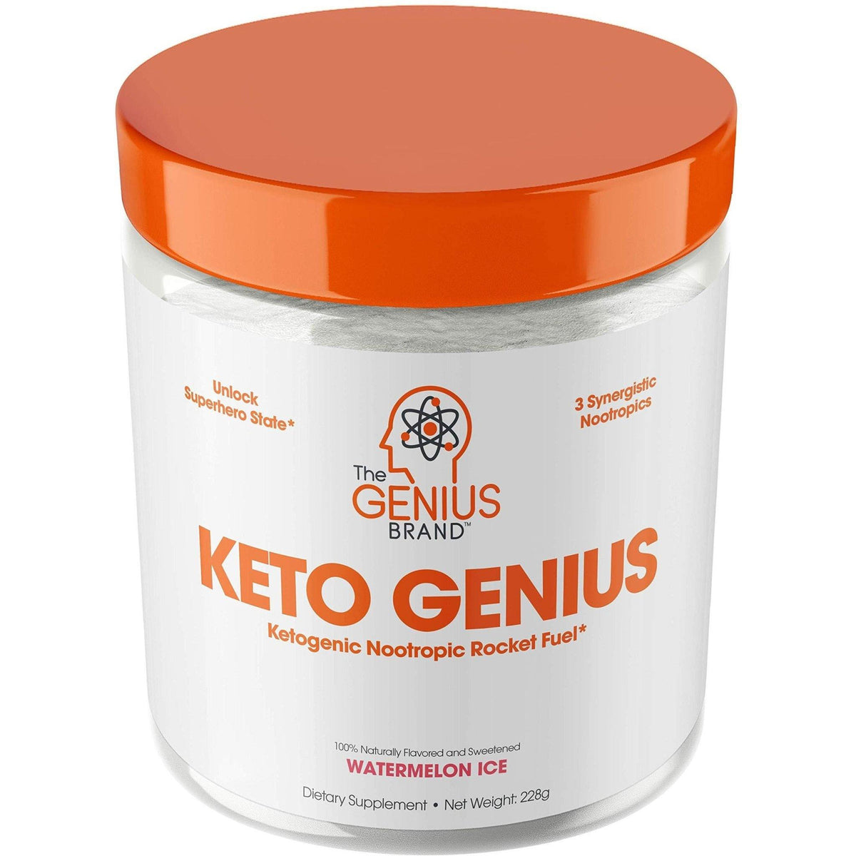 The Genius Brand Keto Genius 228 Gram - VitaHeals.com