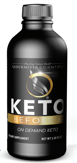 Quicksilver Scientific Keto Before 6™ 100ml 3.38oz