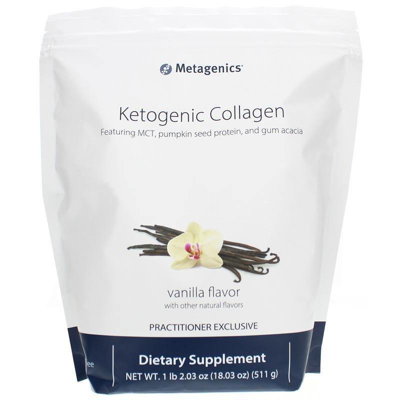 Metagenics Ketogenic Collagen Vanilla 14 Servings - VitaHeals.com