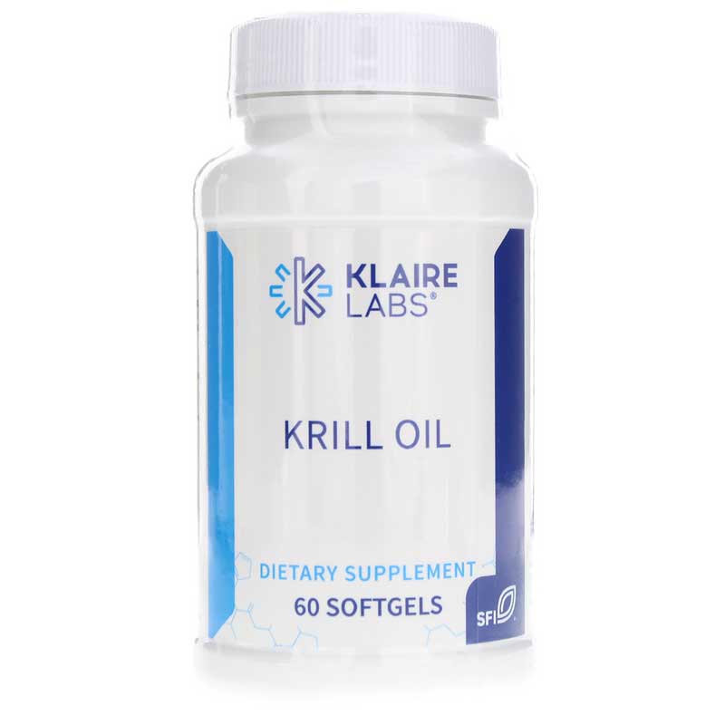 Klaire Labs Krill Oil 60 Softgels