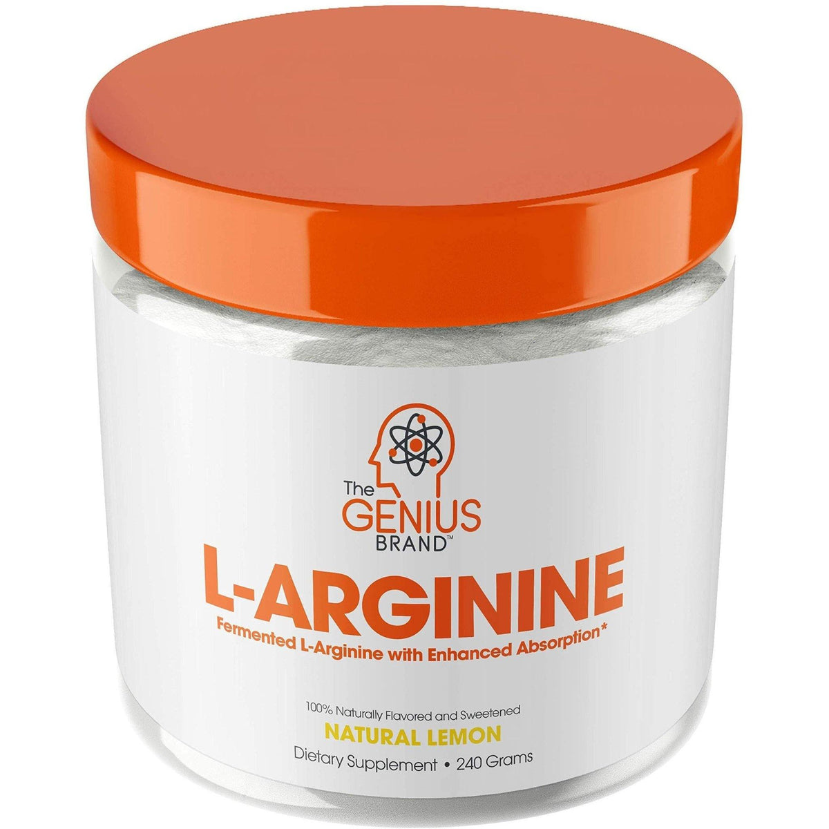 The Genius Brand L-Arginine 240 Grams - VitaHeals.com