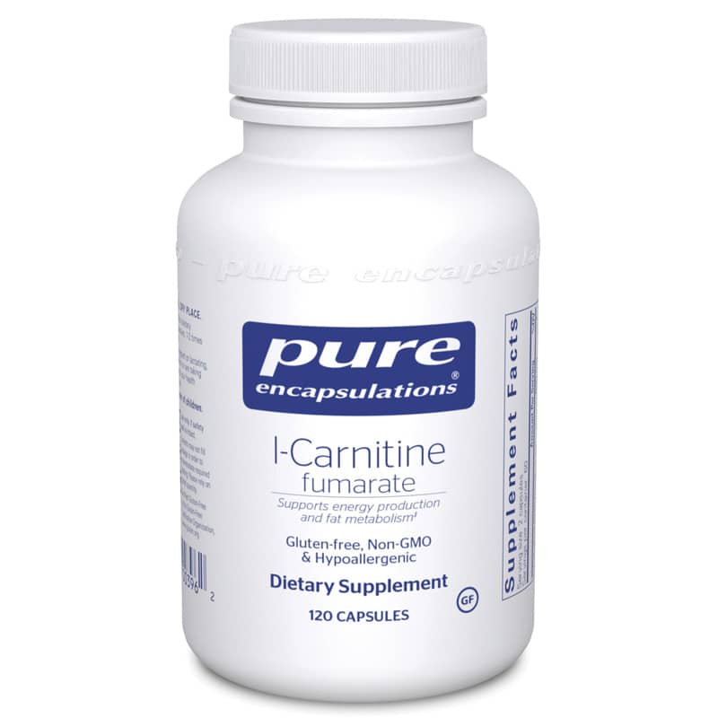 Pure Encapsulations L-Carnitine Fumarate 120 Capsules