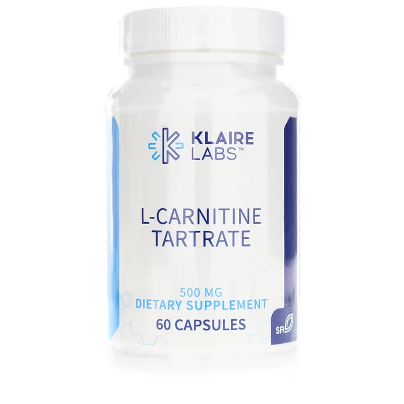 Klaire Labs L-Carnitine Tartrate 500 Mg